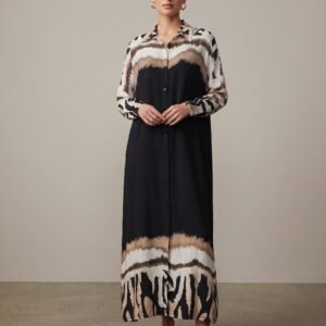 model wearing striped dress 2k 202607251842